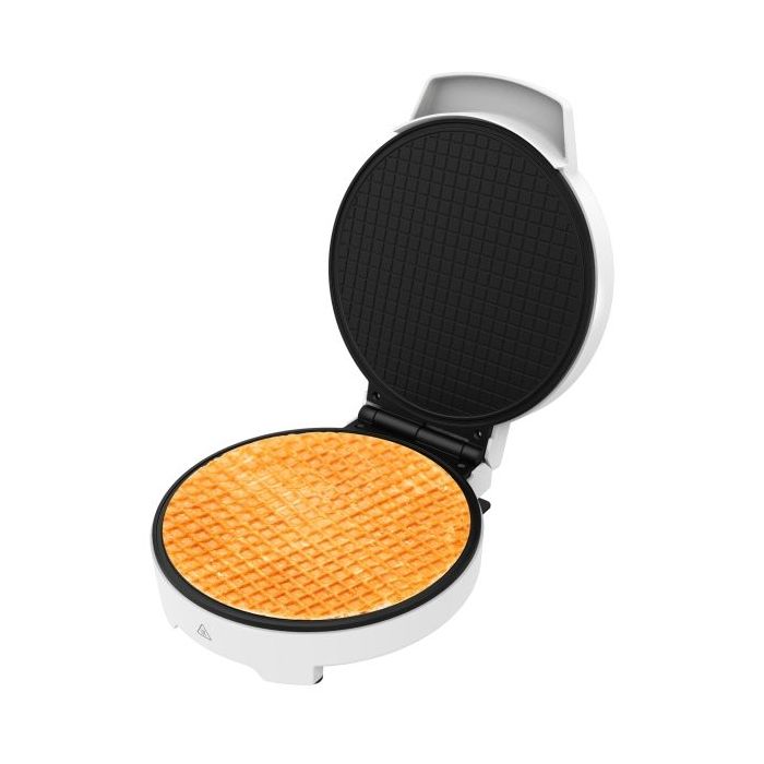 Cecotec Fun Gofrestone Cone Gofrera - 1000W - Cono para Cucuruchos Incluido - Facil Extraccion y Limpieza - Acabados en Acero Inoxidable - Indicador Luminoso - Color Blanco