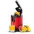 Cecotec Xqueeze RetroJuice 600 Exprimidor Electrico - 600W - Filtro de Acero Inoxidable - Conos Desmontables - Palanca de Presion - Sistema Antigoteo - Piezas Aptas para Lavavajillas - Color Rojo