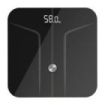 Cecotec Surface Precision 9750 Smart Healthy Bascula Corporal hasta 180kg - Bluetooth 4.0 - Patas Antideslizantes - Funcion Bebe - Vidrio Templado - 4 Sensores - Cinta Metrica - 300x300mm - Color Negro