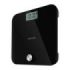 Cecotec Surface Precision 10000 Healthy Black Bascula Corporal - Energia sin Pilas - 4 Sensores - Cristal Templado - Pantalla LCD - Funcion de Autoapagado - Patas Antideslizantes - Color Negro
