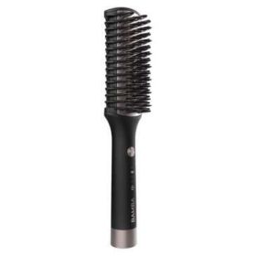 Cecotec Bamba InstantCare 1200 Look Brush Cepillo Alisador 56W - Revestimiento de Ceramica y Turmalina - Control de Temperatura de 120-180º - Calentamiento en 60seg - Bolsa de Viaje