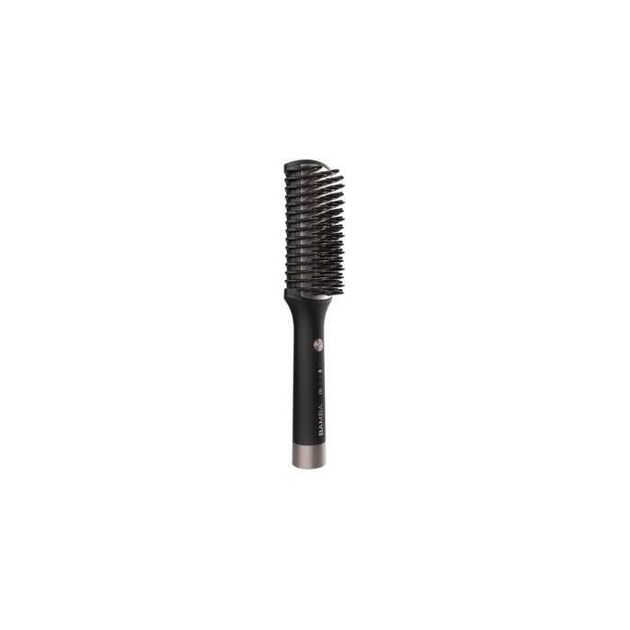 Cecotec Bamba InstantCare 1200 Look Brush Cepillo Alisador 56W - Revestimiento de Ceramica y Turmalina - Control de Temperatura de 120-180º - Calentamiento en 60seg - Bolsa de Viaje
