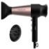 Cecotec Bamba IoniCare RockStar Retro Secador de Pelo - 2000W - Iones Negativos - Difusor - Funcion de Aire Frio - Control Ajustable de Temperatura y Velocidad - Filtro Facil de Limpiar - Color Negro