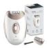 Cecotec Bamba SkinCare Depil-Action Go Depiladora de Arranque Inalambrica - Uso con Cable - Autonomia 40min - Cabezal Zonas Sensibles - Sistema de 18 Pinzas - 2 Velocidades - Color Blanco