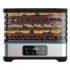 Cecotec VitaDry Pro Deshidratador de Alimentos - 300W - Bandejas Ajustables - Control Digital Preciso - Temporizador - Temperatura de 35 a 70°C - Acabados en Acero Inoxidable - Silencioso - Color Negro