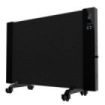 Cecotec Ready Warm 3100 Smart Now Placa Radiante de Mica - 2000W - Cobertura hasta 25m2 - Termostato - Temporizador - Proteccion Sobrecalentamiento - Sistema Antivuelco - 79x20x79cm - Color Negro