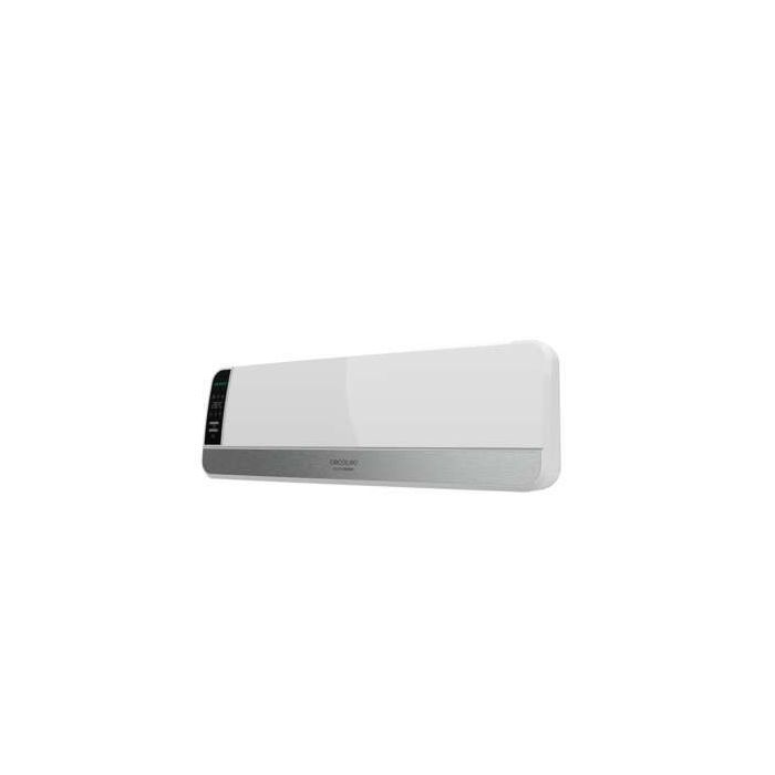 Cecotec Ready Warm 5250 Swing Box Ceramic Calefactor Ceramico de Pared Bajo Consumo 2000W - Oscilacion - Pantalla LED - IPX2 - Temporizador - 3 Modos - Mando a Distancia
