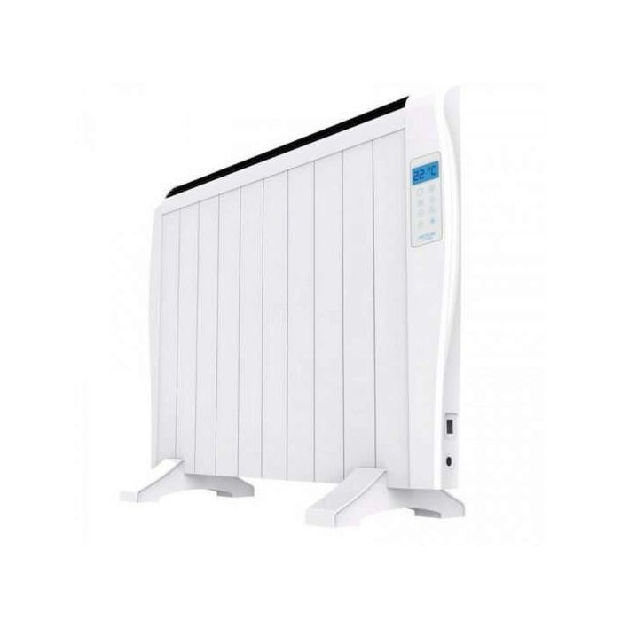 Cecotec Ready Warm 2000 Thermal Radiador Electrico Bajo Consumo 1500W - 10 Elementos - Colocacion en Pared o de Pie - Pantalla LED - 3 Modos - Temporizador - Mando a Distancia