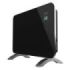 Cecotec Ready Warm 6670 Crystal Connection Convector de Cristal Templado - 1000W - Cobertura hasta 10m2 - Control Wi-Fi - LED Tactil - 2 Niveles de Potencia - Autoapagado - 60x24x43cm - Color Negro