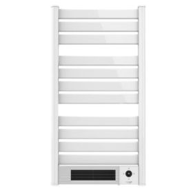 Cecotec ReadyWarm 9770 Toallero Electrico - 2000W - Calefactor Ceramico - Pantalla LED - Mando a Distancia - Temporizador 24H - Proteccion IPX4 - Ajuste de Temperatura - Color Blanco