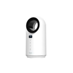 Cecotec ReadyWarm 8200 Bladeless Calefactor sin Aspas - 1500W - LED Tactil - 3 Modos de Calor - Modo Oscilante - Temporizador - Seguridad con Triple Proteccion - 18x17.5x36.5cm - Color Blanco