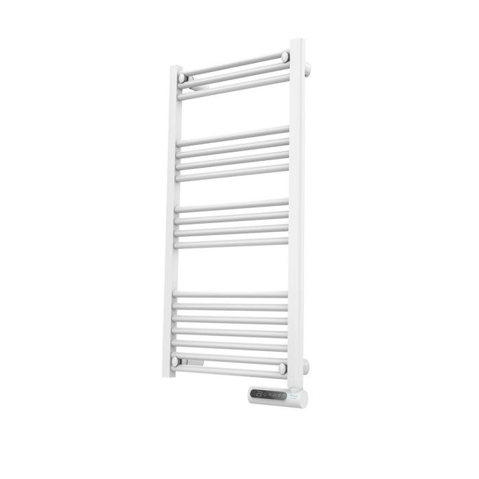 Cecotec ReadyWarm 9200 Toallero Electrico - 750W - Pantalla LED - Control Tactil - Programador Semanal - 4 Modos de Uso - Temperatura Ajustable - Proteccion IP24 - 50x6x107cm - Color Blanco