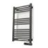 Cecotec ReadyWarm 9100 Toallero Electrico - Potencia de 500W - Pantalla LED - Control Tactil - Programador Semanal - 3 Modos de Uso - Temperatura Ajustable - Proteccion IP24 - 50x6x87cm - Color Gris