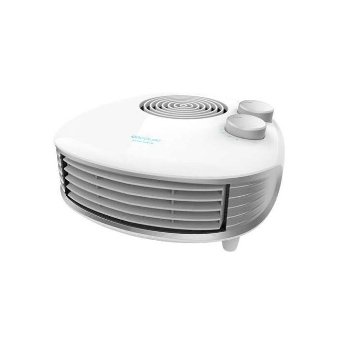 Cecotec Ready Warm 9800 Force Horizon Calefactor Electrico de Baño 2000W - Horizontal - Termostato Regulable - Proteccion Sobrecalentamiento y Silencioso