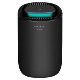 Cecotec BigDry 2000 Light Black Deshumidificador - Bajo Consumo 23W - 300 ml/Dia - Deposito Extraible de 0,6L - Cobertura hasta 20m2