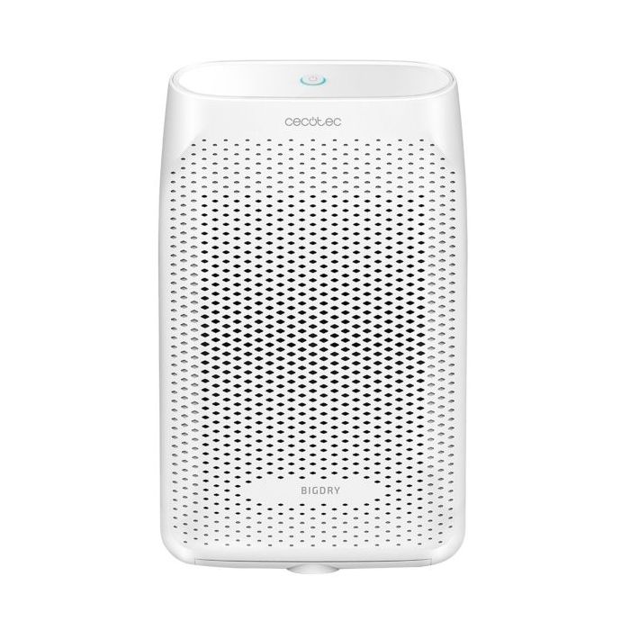 Cecotec Bigdry 2500 Essential 360 Deshumidificador - Capacidad de 750ml/dia - Deposito Transparente 2L - Silencioso - Cobertura hasta 25m2 - Filtro Lavable - Autoapagado - Elegante - Color Blanco