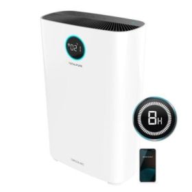 Cecotec TotalPure 5000 Connected Purificador de Aire - Potencia de 30W - Filtro de 3 Etapas - Cobertura hasta 130m3 - Control Wi-Fi - Pantalla LED - Silencioso 65dB - Modo Noche - Color Blanco