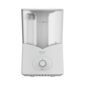 Cecotec BreezeCare 2000 Light Humidificador de Aire - 25W - Capacidad de 200ml/h - Deposito 1.2L - Cobertura hasta 30m2 - Control Manual - Salida de Vapor 360º - Luz LED - 15x12.7x24.3cm - Color Blanco