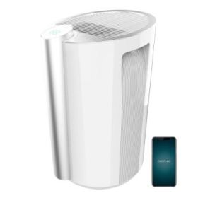 Cecotec BigDry 9000 Professional Connected Deshumidificador - Deposito Extraible de 4.5L - WiFi y Remoto - Cobertura hasta 250m3/h - Temporizador - Silencioso - Humedad de 40 a 80% - Color Blanco