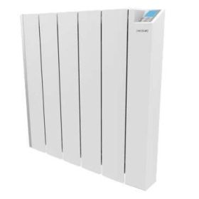 Cecotec Ready Warm 6000 Thermal Ceramic Connected Radiador Electrico 1500W - 6 Elementos - Aluminio Fundido - Control WiFi - 4 Modos - Temporizador - IPX4