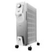 Cecotec ReadyWarm 9000 Space 360 Radiador de Aceite con 9 Modulos de 150x580mm - 2000W - Calienta hasta 22m2 - Tecnologia 360º - 3 Niveles de Potencia - Recogecables - Facil Transporte - Color Blanco