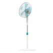 Cecotec EnergySilence 500 Ventilador de Pie con 5 Aspas - Potencia de 40W - Diametro de 40cm - 3 Velocidades - Oscilacion Automatica - Altura Ajustable hasta 130cm - Motor de Cobre - Color Blanco