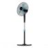 Cecotec EnergySilence 510 Ventilador de Pie con 5 Aspas - Potencia de 40W - Diametro de 40cm - 3 Velocidades - Oscilacion Automatica - Altura Ajustable 110-130cm - Motor de Cobre - Color Negro