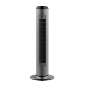 Cecotec EnergySilence 8190 Skyline Ionic Ventilador de Torre de 33" de Altura - 60W - Ionizador - Motor de Cobre - Temporizador hasta 8H - Mando a Distancia - 3 Velocidades - Oscilante - Color Gris