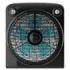Cecotec EnergySilence 6000 Power Box Ventilador de Suelo con 5 Aspas - 50W - Silencioso - Multidireccional - Temporizador - 3 Velocidades - Diametro 30cm - Compacto y Portatil - Color Negro