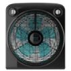 Cecotec EnergySilence 6000 Power Box Ventilador de Suelo con 5 Aspas - 50W - Silencioso - Multidireccional - Temporizador - 3 Velocidades - Diametro 30cm - Compacto y Portatil - Color Negro