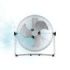 Cecotec EnergySilence 4100 Pro Ventilador Industrial de Suelo con 3 Aspas Metalicas - 100W - Silencioso - 3 Velocidades - Inclinacion Ajustable - Base Estable - Rejilla Protectora - Acero Inoxidable