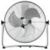 Cecotec EnergySilence 4300 Pro Ventilador Industrial de Suelo con 3 Aspas Metalicas - 110W - Silencioso - 3 Velocidades - Inclinacion Flexible - Base Estable - Rejilla Protectora - Cromado