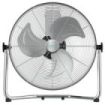 Cecotec EnergySilence 4300 Pro Ventilador Industrial de Suelo con 3 Aspas Metalicas - 110W - Silencioso - 3 Velocidades - Inclinacion Flexible - Base Estable - Rejilla Protectora - Cromado