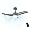 Cecotec EnergySilence Aero 470 Ventilador de Techo con 3 Aspas y Luz LED Integrada - 54W - Diametro de 42" - Mando a Distancia - 3 Velocidades - Modo Invierno - Temporizador Regulable - Color Negro
