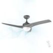 Cecotec EnergySilence Aero 560 Ventilador de Techo con 3 Aspas y Luz LED Integrada - Potencia de 62W - Diametro de 52" - Mando a Distancia - Modo Invierno/Verano - 3 Velocidades - Color Gris
