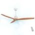 Cecotec EnergySilence Aero 590 Ventilador de Techo de 3 Aspas - Potencia de 65W - Diametro de 52" - Mando a Distancia - Temporizador Programable - 3 Velocidades - Modo Invierno/Verano - Color Blanco