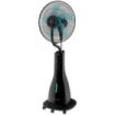 Cecotec EnergySilence 690 Freshessence Ventilador Nebulizador - 90W - Pantalla LCD - Silencioso - 5 Aspas de 40cm - Control Remoto - Tanque de 3L - Temporizador - Autonomia 12h - Color Negro