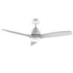 Cecotec EnergySilence Aero 5200 White Design Ventilador de Techo con 3 Aspas y Luz LED Integrada - 38W - Diametro de 52" - Temporizador - 6 Velocidades - Modo Invierno - Color Blanco