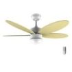 Cecotec EnergySilence Aero 4260 SunLight Ventilador de Techo con 5 Aspas y Luz LED Integrada - 40W - Diametro de 42" - 6 Velocidades - Aspas Reversibles - Temporizador - Color Amarillo