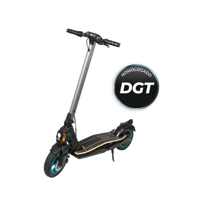 Cecotec Bongo Serie S+Infinity Patinete Electrico - 750W - Autonomia 30km - Ruedas 10" Tubeless - 4 Modos de Conduccion - Frenos Disco y E-ABS - Velocidad 25km/h - Tiempo Carga 5h - Color Negro
