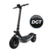 Cecotec Bongo Serie Doble Z 75 Patinete Electrico - 2200W - Autonomia 75km - Ruedas 10.5" - Homologado por la DGT - Doble Suspension - Frenos de Disco y E-ABS - Velocidad 25km/h - Color Negro y Azul