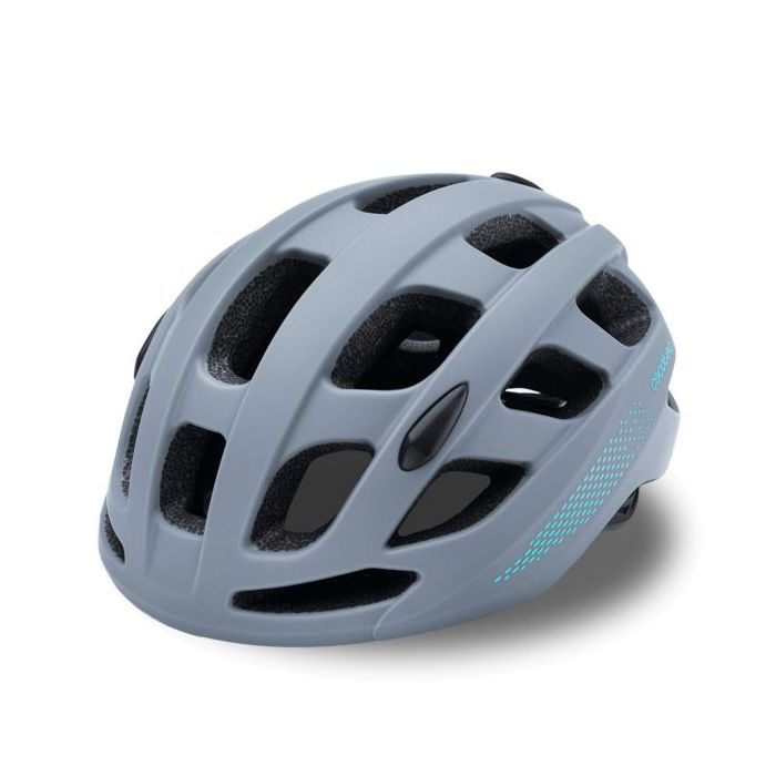 Cecotec BrainGuard Sprinter Casco para Bicicleta y Patinete - Talla S-M - Peso de 220g - 22 Aperturas de Aire - Refuerzos Acolchados - Ajustable - Homologado - Color Gris