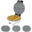 Cecotec Fun Gofrestone 3In1 Gofrera - Potencia de 700W - Placas Intercambiables - Revestimiento Antiadherente - Indicador Luminoso - Proteccion Sobrecalentamiento - Base Antideslizante - Color Blanco