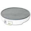 Cecotec Fun Crepestone Crepera Electrica 1000W - Revestimiento Antiadherente RockStone - Potencia Regulable - Diametro de 30,5cm - Rodillo Esparcidor y Espatula Incluidos