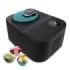 Cecotec Gelacy 1200 Touch Heladera - Potencia de 110W - Capacidad 1.2L - Sistema de Compresor - Preparacion en 30min - Pantalla Tactil - Ventana de Control - Color Negro