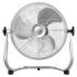 Cecotec EnergySilence 1000 Pro Ventilador Industrial de Suelo con 3 Aspas - Potencia de 40W - Diametro de 30cm - 3 Velocidades - Uso Sencillo - Acero Inoxidable - Base Estable - Rejilla Protectora