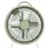 Cecotec EnergySilence 400 RetroDesk Ventilador de Sobremesa con 4 Aspas - 25W - Diametro de 20cm - 2 Velocidades - Uso Sencillo e Intuitivo - Base Segura y Estable - Color Menta