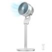 Cecotec EnergySilence 1000 Cyclone Smart Ventilador de Pie - 60W - Diametro 9" - 3 Velocidades - Temporizador - Control Tactil y Remoto - Oscilacion Automatica - Inclinacion Ajustable - Color Blanco