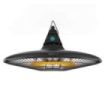Cecotec ReadyWarm 1500 Power Ceiling Estufa Halogena de Techo para Exterior - Potencia de 1500W - Proteccion IP65 - Calienta hasta 10m2 - Incluye Mando a Distancia - Color Negro
