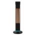 Cecotec ReadyWarm 2000 Power Tower Estufa Halogena de Torre para Exterior - 2000W - 3 Niveles de Calor - Pantalla LCD - Proteccion IP34 - Seguridad con Triple Proteccion - Color Negro